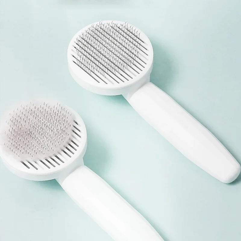 One‑Click Pet Hair Comb